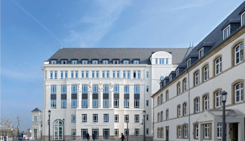 cite judiciaire du grand duche de luxembourg - toiture ardoise
