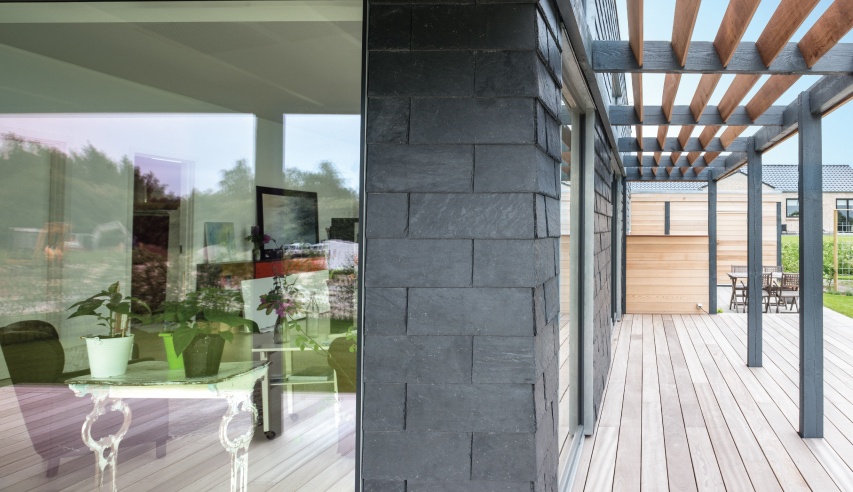 rainscreen cladding cupaclad house holbaek Dinamarca