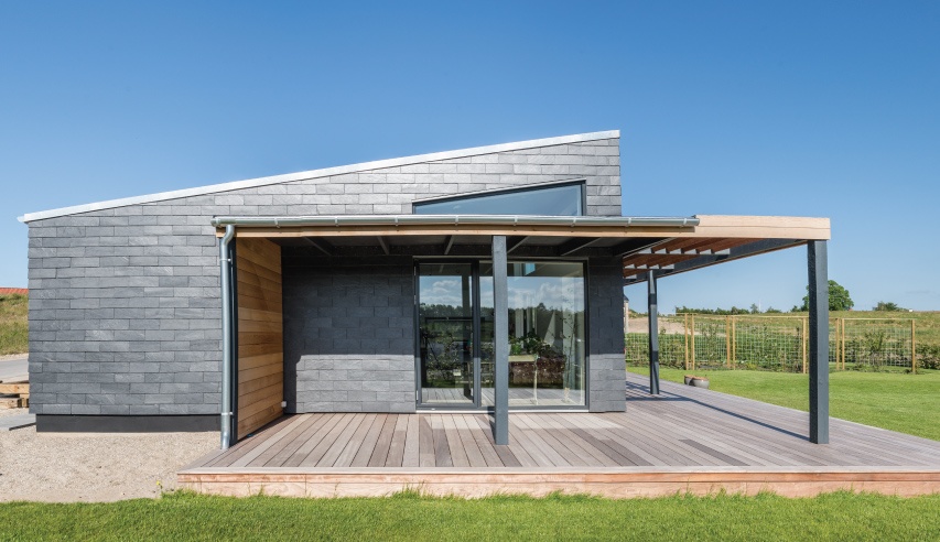 rainscreen cladding cupaclad house holbaek Dinamarca