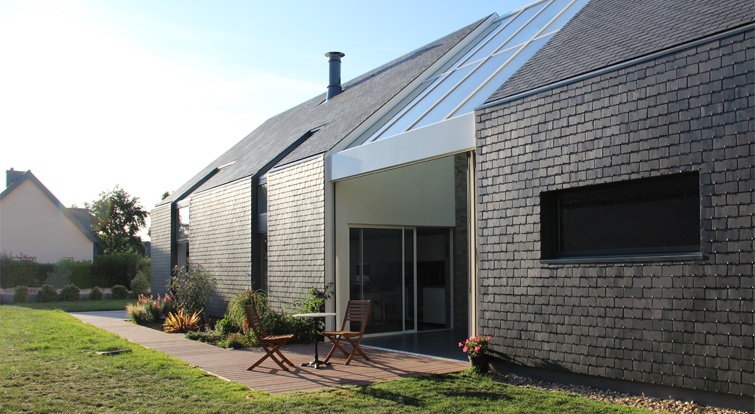 maison a crach guillo architecte