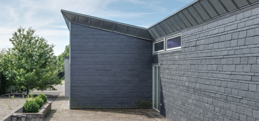slate facade