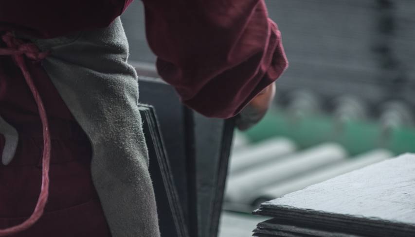 roofing slate production