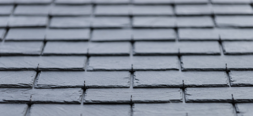 natural slate roof detail