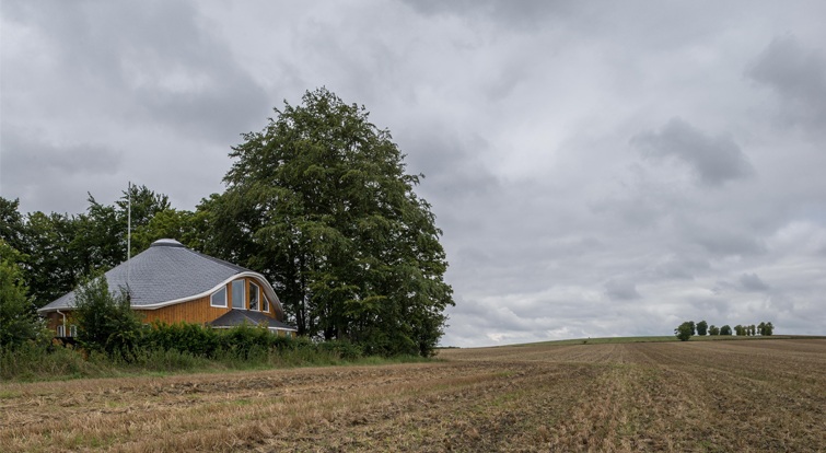 Cambridgeshire house with slate roof