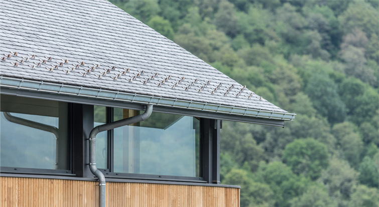 casa en ossau pirineos frances con sistema solar thermoslate