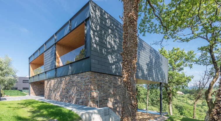 casa modular de pizarra en Bilbao