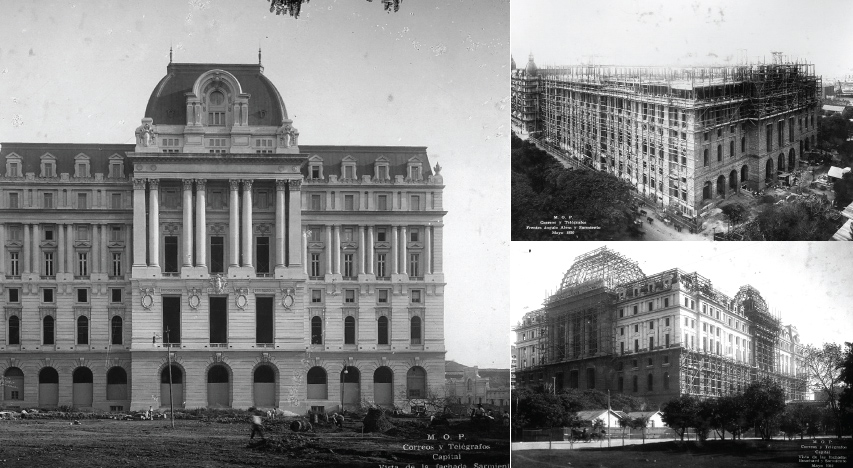 construccion palacio de correos buenos aires