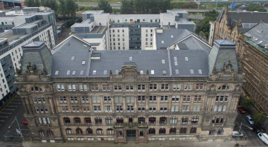 glasgow building roof