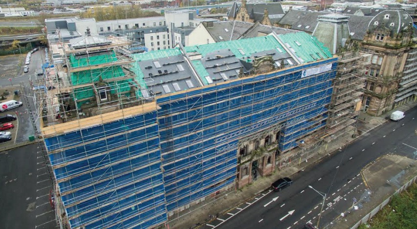 glasgow building roof restoration