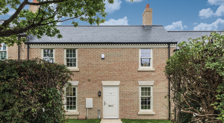 house with a cupa r12 slate roof