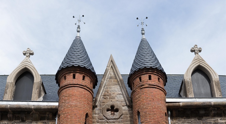 roof of the Albert Londres' house