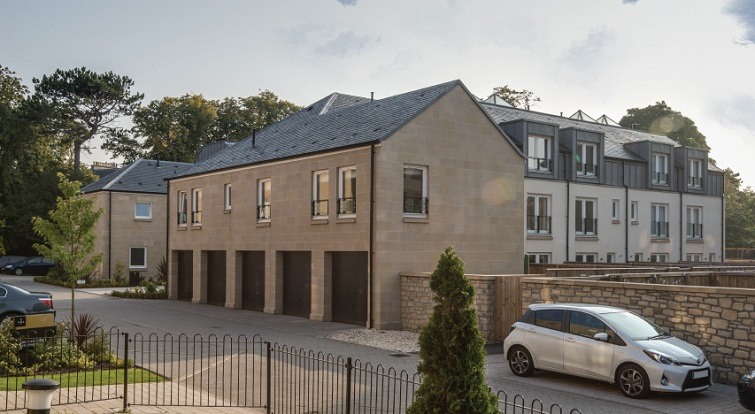 building with roof ventilation