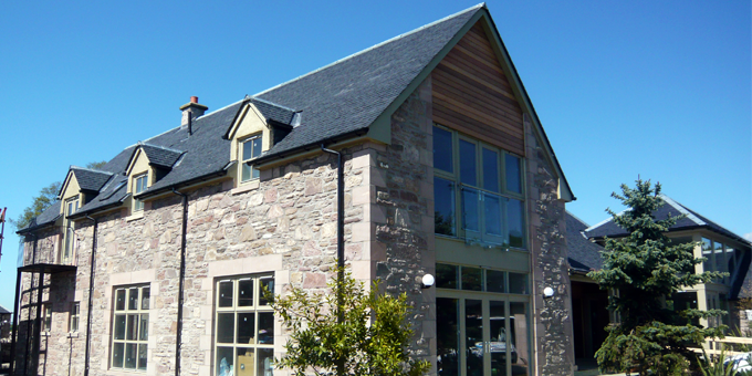 CUPA Heavy 3 natural slate in Scottland