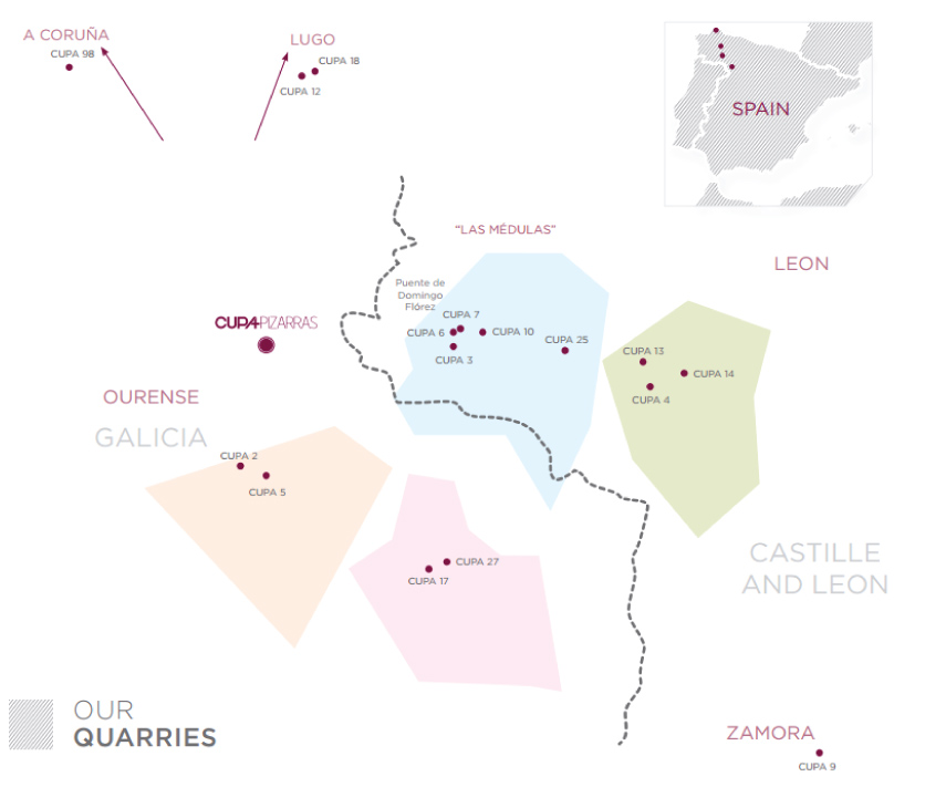 spanish slate quarries