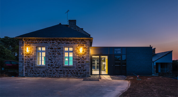 mairie de runan bretagne