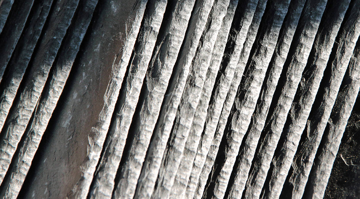 natural slate detail