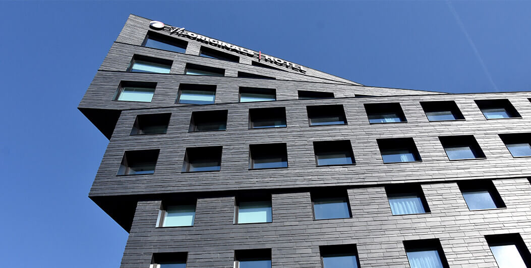 Binet building covered with natural slate in Paris
