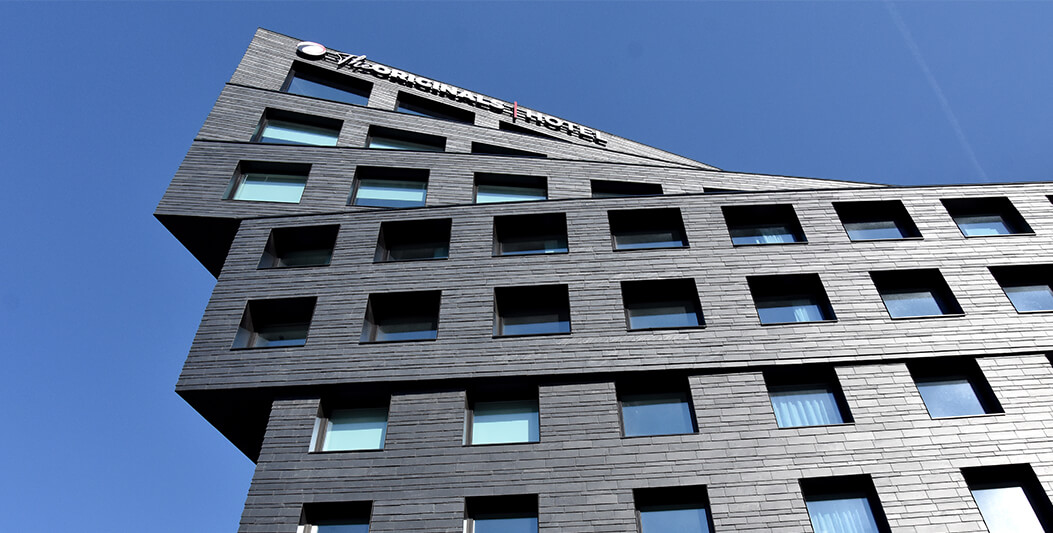 Binet building covered with natural slate in Paris