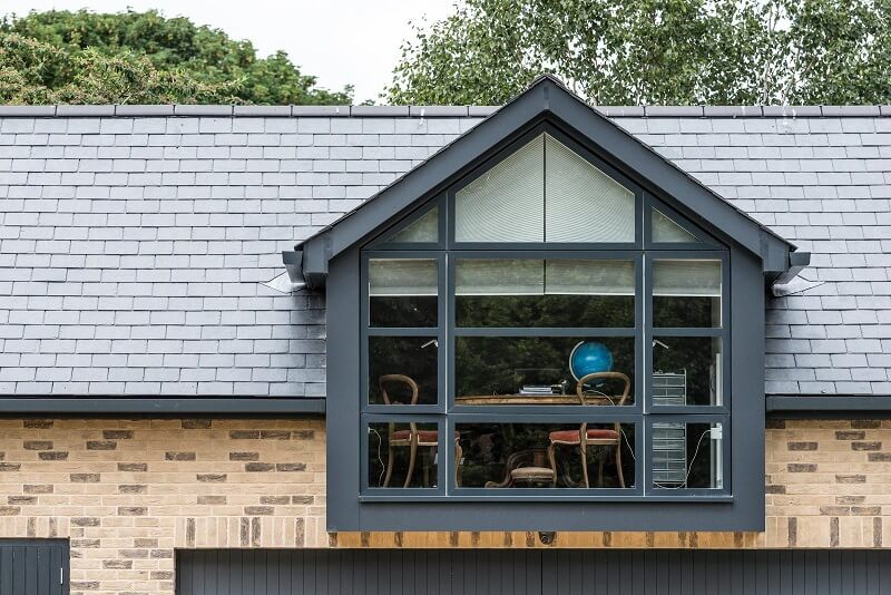 nail fixed slate roof