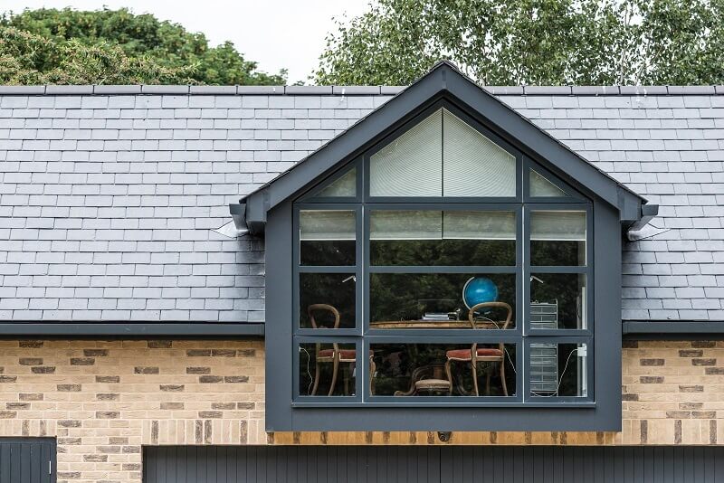 nail fixed slate roof