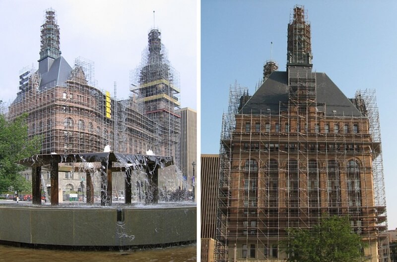renovación del ayuntamiento de milwaukee