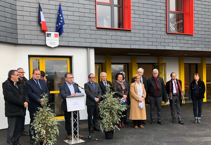 inauguration ecole ledeuix