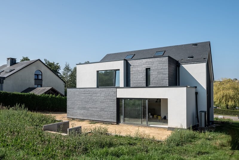 modern huis in Aarlen (België)