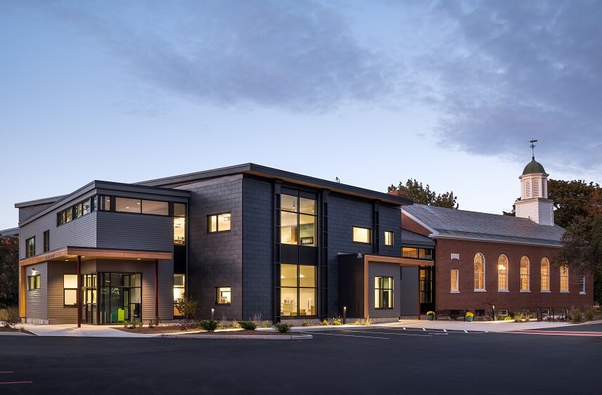 Vermont integrated architecture Pierson Library