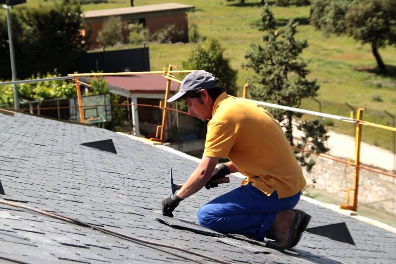 slate roof installation
