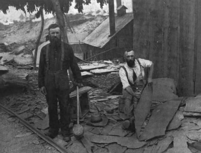 Brief history of roofing slate in Northern America Cupa Pizarras
