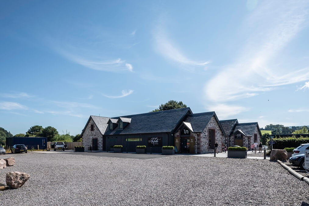 loch ness visitors rebuild