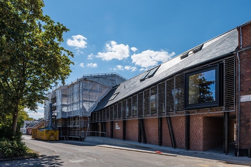  tejado pizarra en ry hojskole