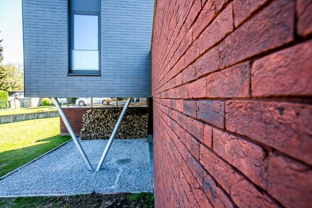 maison contemporaine à ham sur heure