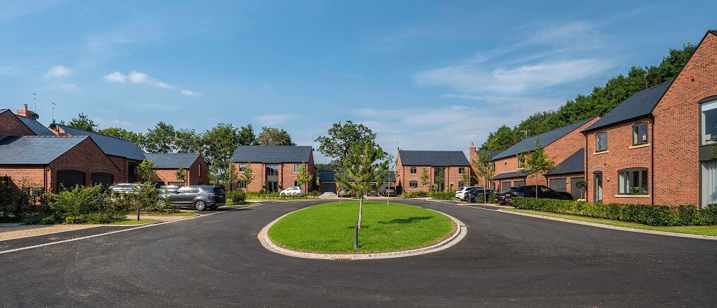 houses with roofing slate