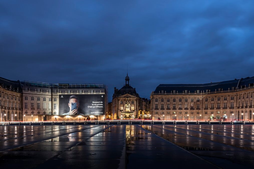 Palais de la Bourse Bordeaux nuit
