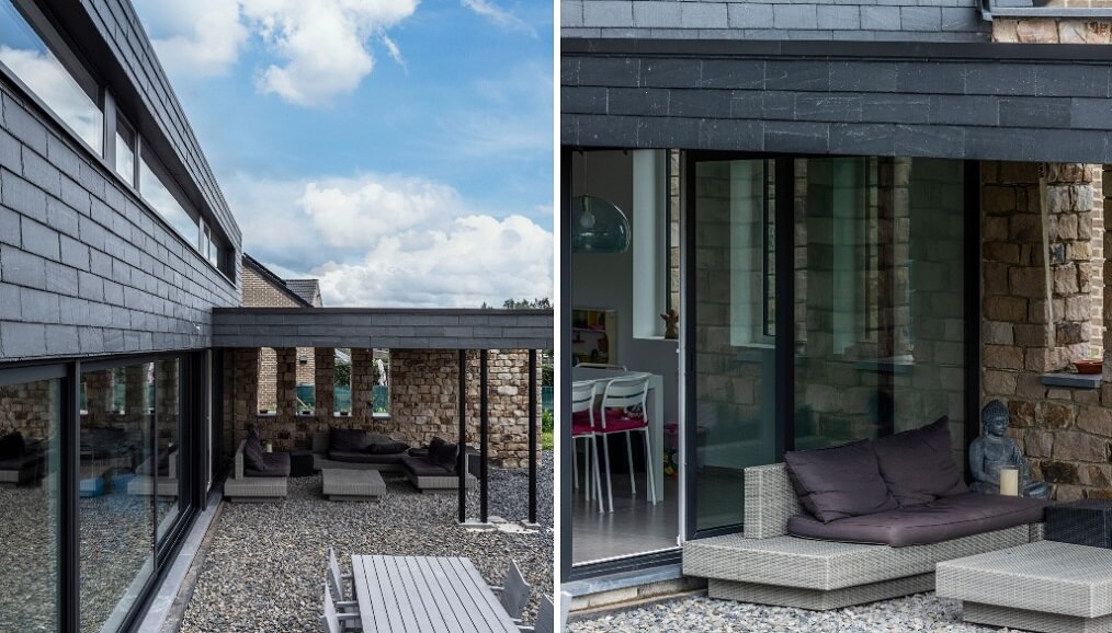 Une maison moderne à Jalhay