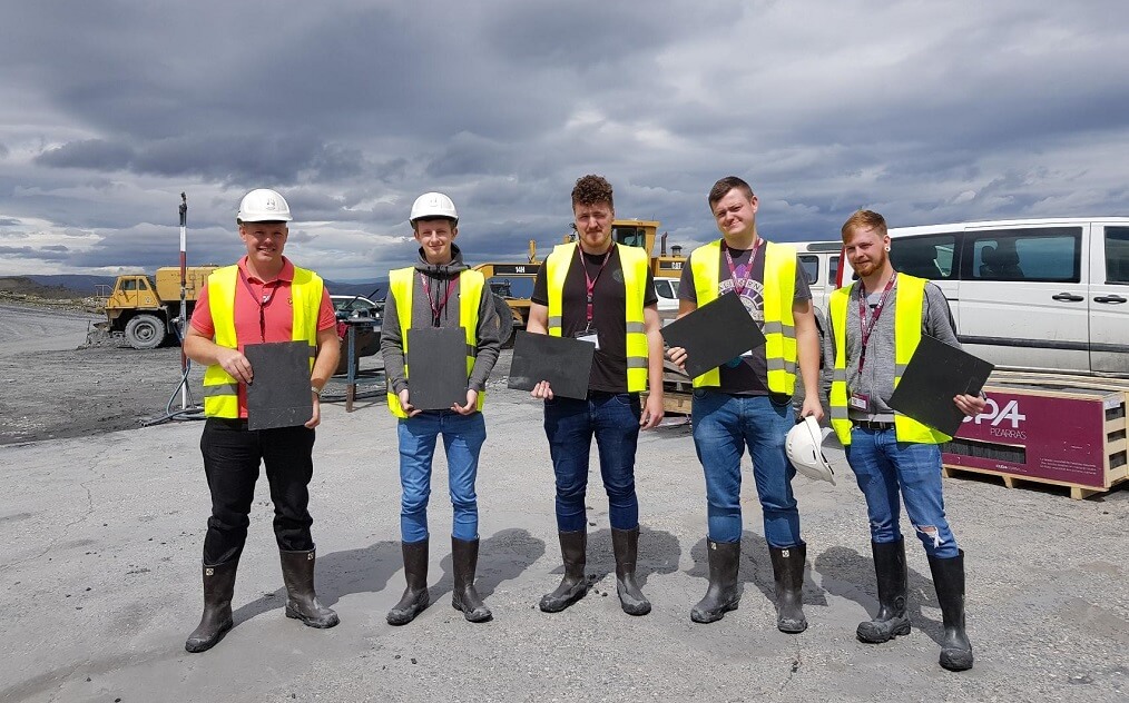 slate quarry visit