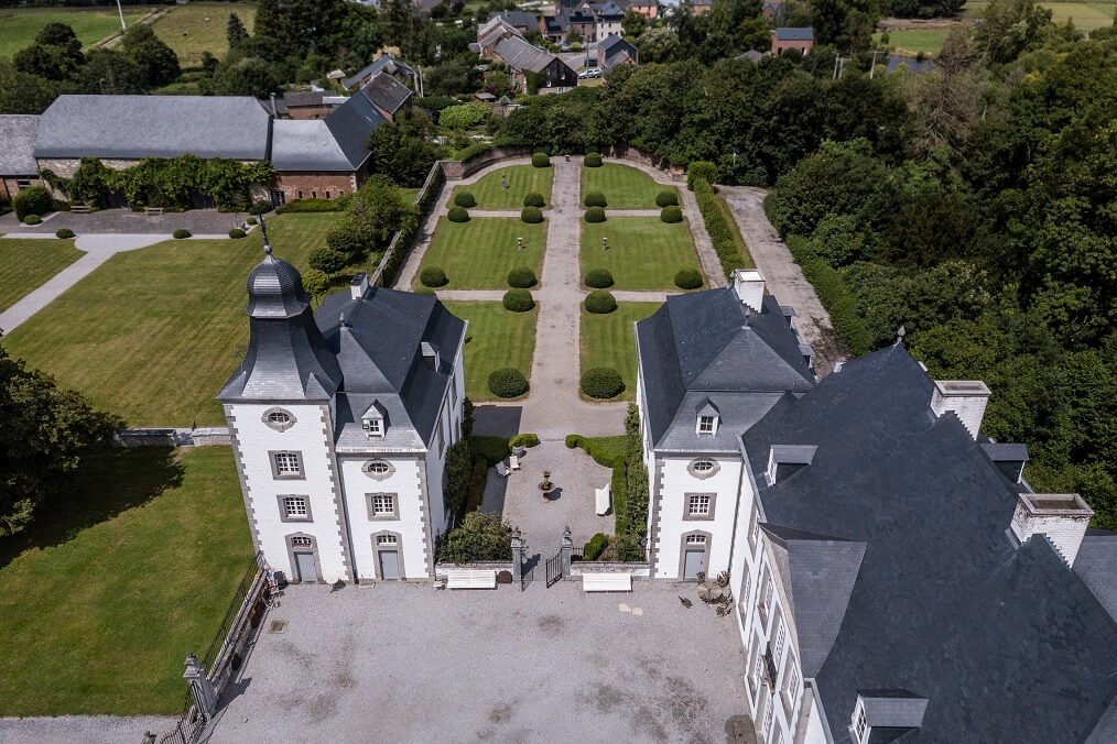 restauration château de Deulin