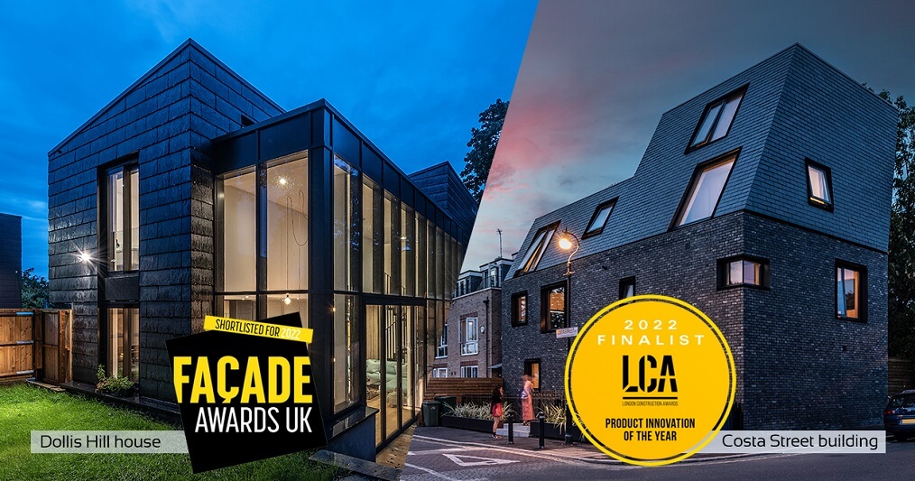 Cupaclad shortlisted 2 awards