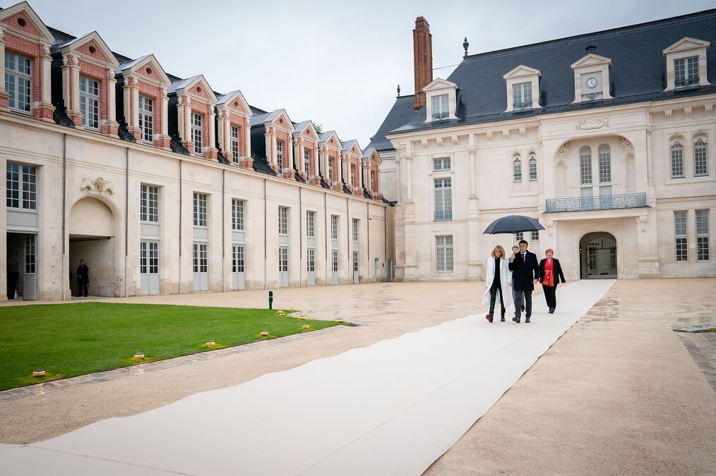 Cité de la Langue Française Emmanuel Macron Château de Villers-Cotterêts