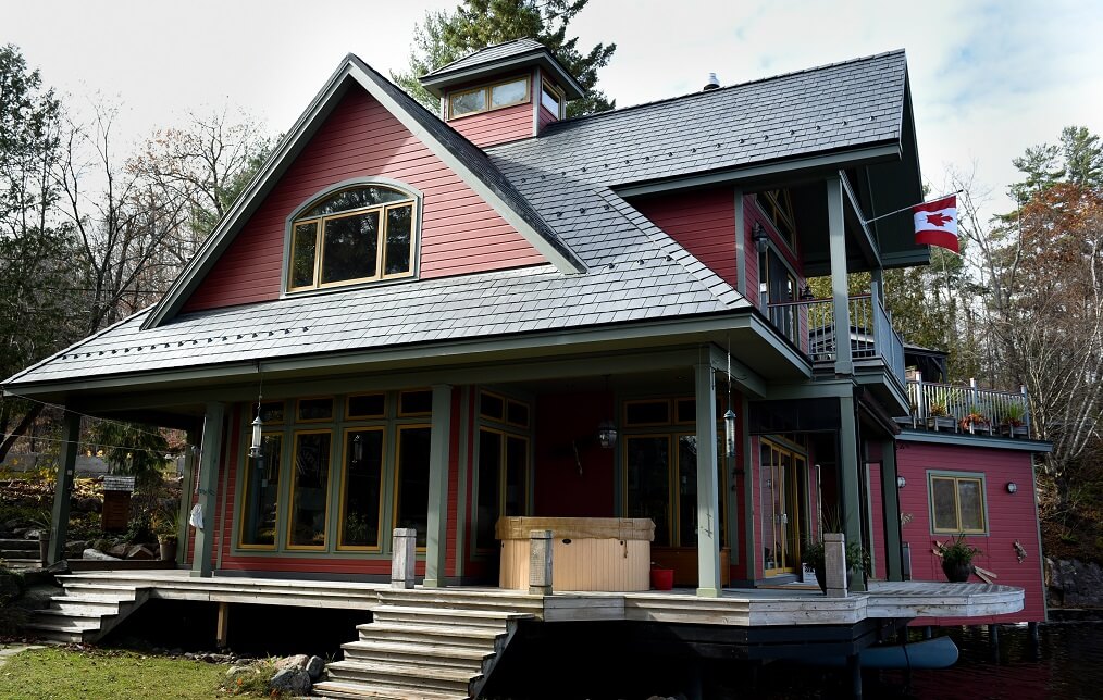 house with readyslate roof