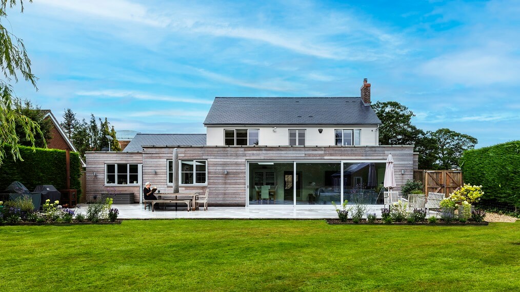 slate roof house