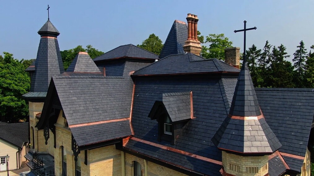 natural slate roof