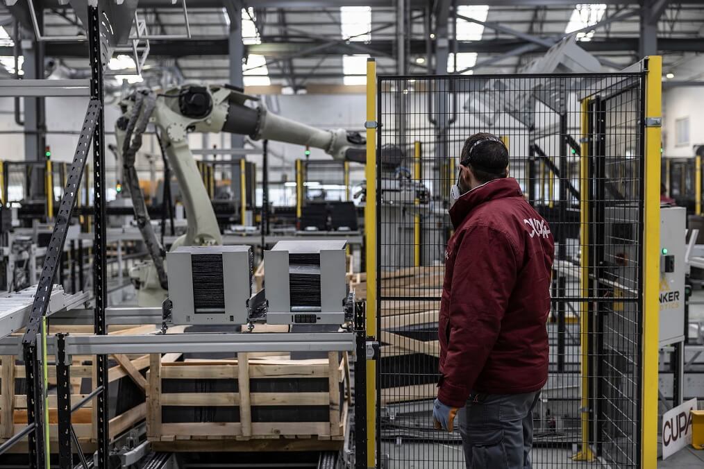 modern machinery slate production