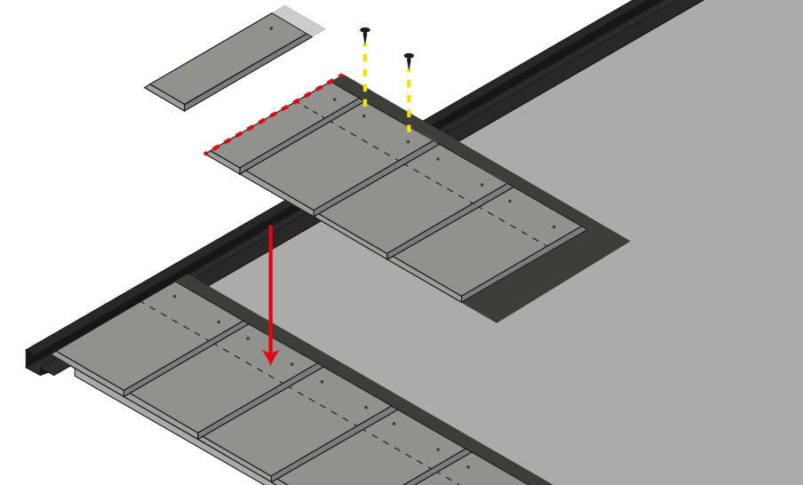 panels installation