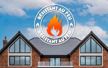 ardoise résistant au feu