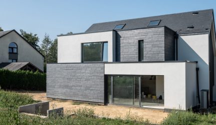 modern huis in Aarlen (België)