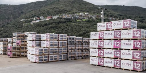 Personalized pallets with the CUPA logo